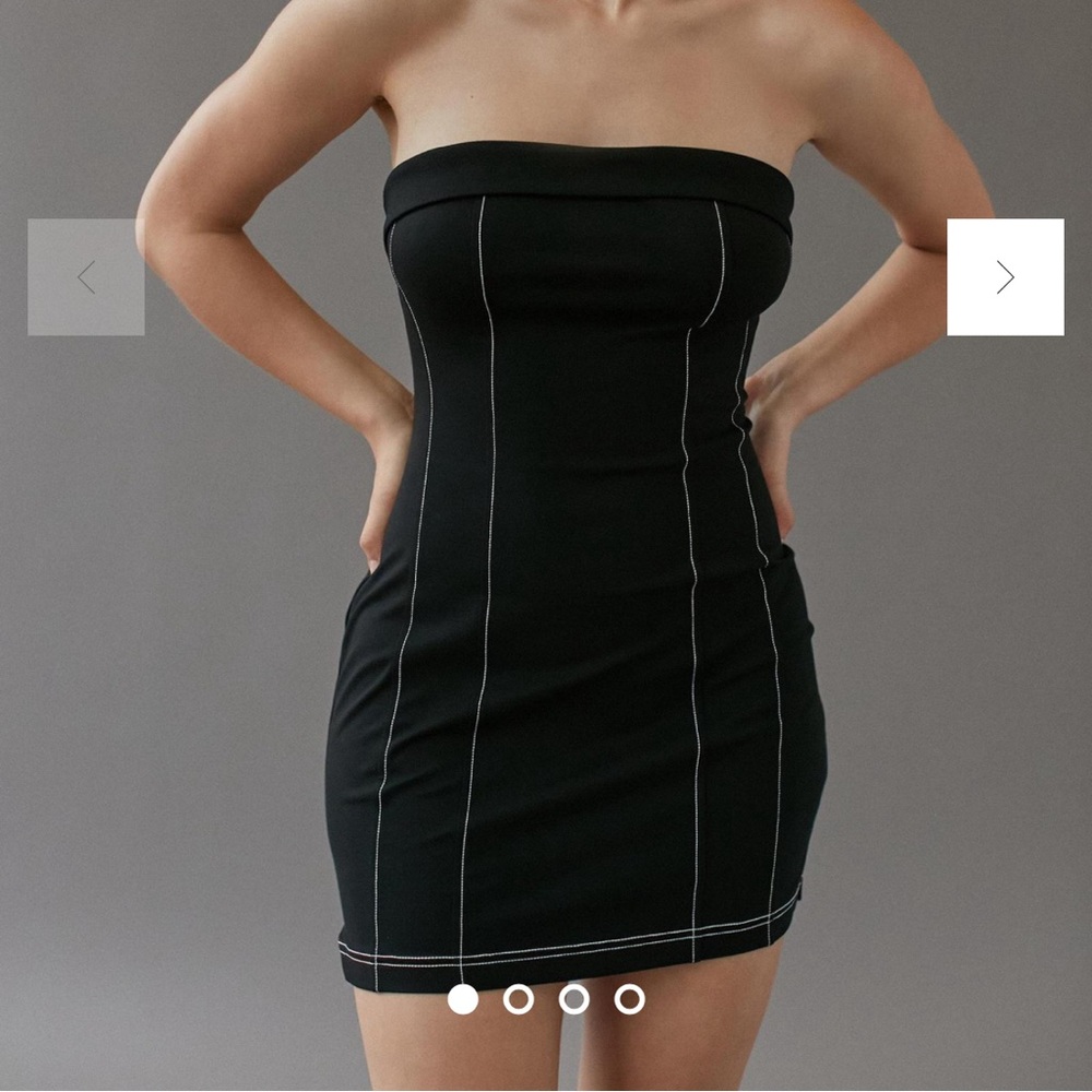 Urban Outfitters Black Strapless Dress - Picture 7 of 7